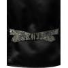JEMITOP Men’s Vintage Gothic Steampunk Victorian Suit Vest Jacquard Slim Fit Sleeveless Waistcoat(Dark Silver Black Jacquard)