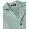 JEMITOP Men’s Vintage Gothic Steampunk Victorian Suit Vest Jacquard Slim Fit Sleeveless Waistcoat(Mint Green)