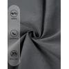 JEMITOP Men’s Classic Lightweight Oxford Button Down Collar Shirts Business Casual Long Sleeve Dress Shirt with Pocket(Dark Grey)
