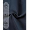 JEMITOP Men’s Classic Lightweight Oxford Button Down Collar Shirts Business Casual Long Sleeve Dress Shirt with Pocket(Navy Blue)