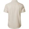 JEMITOP Mens Cuban Guayabera Shirt Casual Button Down Short Sleeve Shirts for Summer Cruise Beach Vacation(Beige)