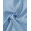 JEMITOP Mens Cuban Guayabera Shirt Casual Button Down Short Sleeve Shirts for Summer Cruise Beach Vacation(Skyblue)