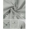 JEMITOP Men’s Casual Stretch Regular Fit Shirt Button Down Short Sleeve Work Shirts with Two Pockets(Light Grey)