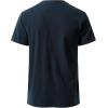 JEMITOP Mens Retro Lace Up Pure Cotton Linen-Like Versatile Breathable Lightweight Shirts for Beach Summer Hippie Boho(Navy Blue)