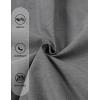 JEMITOP Men’s Classic Lightweight Oxford Button Down Collar Shirts Business Casual Long Sleeve Dress Shirt with Pocket(Grey)