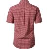 JEMITOP Mens Lightweight Slim Fit Short Sleeve Button Down Shirt Business Casual Plaid Dress Shirts with Pocket(Red Gingham)