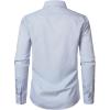 JEMITOP Men’s Stretch Regular Fit Long Sleeve Dress Shirts Business Casual Button Down Shirts with Pocket(White Blue Polka Dots)