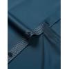 JEMITOP Men’s Stretch Multi-Use Long Sleeve Dress Shirts Party Prom Wedding Shirts with Slight Sheen(Dark Blue)