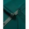 JEMITOP Men’s Stretch Multi-Use Long Sleeve Dress Shirts Party Prom Wedding Shirts with Slight Sheen(Emerald Green)