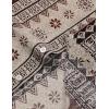JEMITOP Men’s Stylish Casual Printed Short Sleeve Button Down Shirts Summer Vacation Beach Tropical Hawaiian Shirt(Brown Boho Striped)