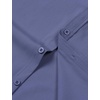 JEMITOP Men’s Stretch Wrinkle Free Short Sleeve Texture Shirt Lightweight Summer Button Down Shirts for Beach Vacation(Dusty Blue)