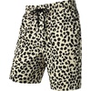 JEMITOP Men’s 2 Piece Set Casual Cotton Stretchy Outfit | Print, Beach, Vacation, Short Sleeve, Button Up, Shirt, Shorts, Summer(Sand Leopard)