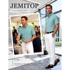 JEMITOP Mens Lightweight Oxford Short Sleeve Shirts | Button Down, Classic, Dress Shirt, Business Casual, Slim Fit, Pocket, Button Down Collar(Aqua Green)