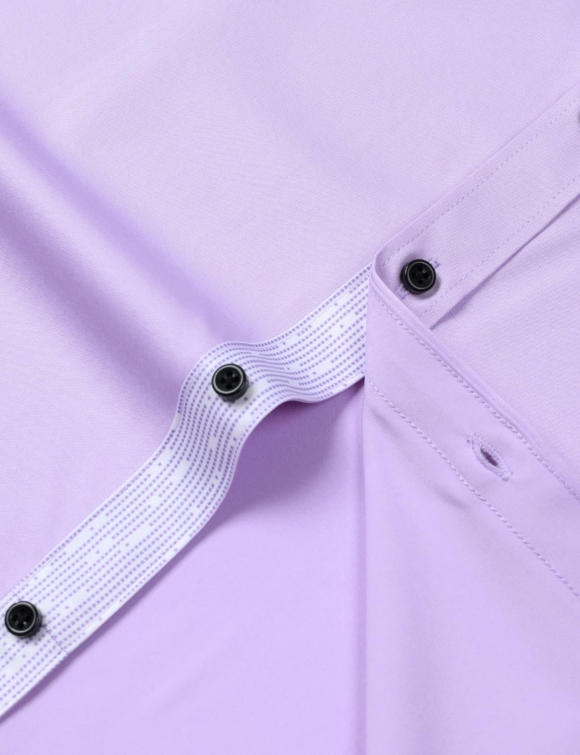 image:imageJEMITOP Mens Stretch MultiUse Dress Shirts Slight Sheen Long Sleeve Button Down Wedding Party Prom TuxedoLavender Purple