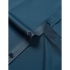 JEMITOP Mens Stretch Multi-Use Dress Shirts | Slight Sheen, Long Sleeve, Button Down, Wedding, Party, Prom, Tuxedo(Dark Blue)