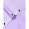 JEMITOP Mens Stretch Multi-Use Dress Shirts | Slight Sheen, Long Sleeve, Button Down, Wedding, Party, Prom, Tuxedo(Lavender Purple)