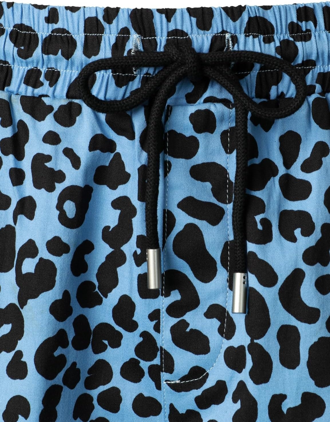 image:imageJEMITOP Mens 2 Piece Set Casual Cotton Stretchy OutfitBlue Leopard