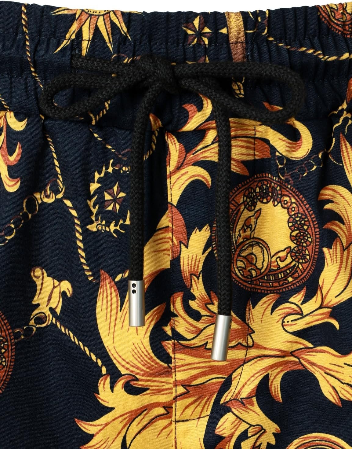 image:imageJEMITOP Mens 2 Piece Set Casual Cotton Stretchy OutfitNavy Gold