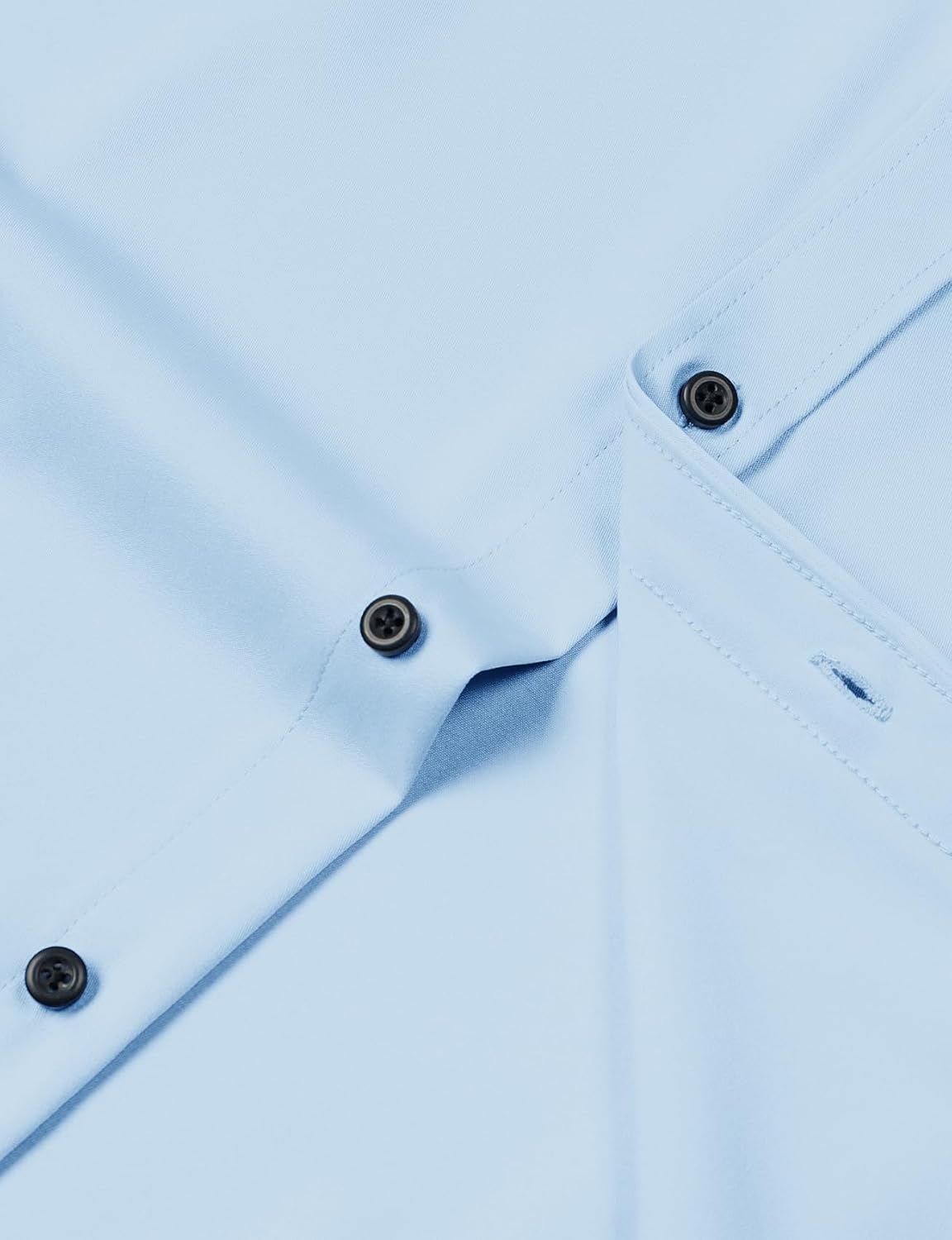 image:imageJEMITOP Mens Stretch Wrinkle Free Dress ShirtsBlue