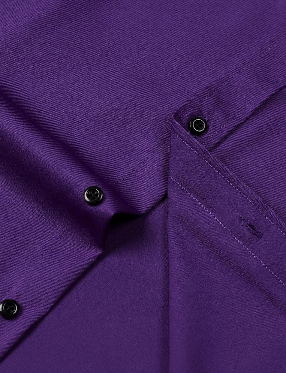 image:imageJEMITOP Mens Stretch Wrinkle Free Dress ShirtsPurple