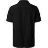 JEMITOP Men’s 2 Piece Outfits Cuban Shirt and Pants Set(Black)