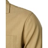 JEMITOP Men’s 2 Piece Outfits Cuban Shirt and Pants Set(Khaki)