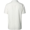 JEMITOP Men’s 2 Piece Outfits Cuban Shirt and Pants Set(White)