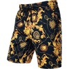 JEMITOP Men’s 2 Piece Set Casual Cotton Stretchy Outfit(Navy Gold)