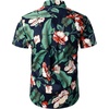 JEMITOP Men’s 2 Piece Set Casual Cotton Stretchy Outfit(Navygreen)
