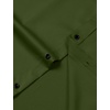 JEMITOP Mens Stretch Wrinkle Free Dress Shirts(Army Green)