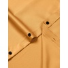 JEMITOP Mens Stretch Wrinkle Free Dress Shirts(Gold)