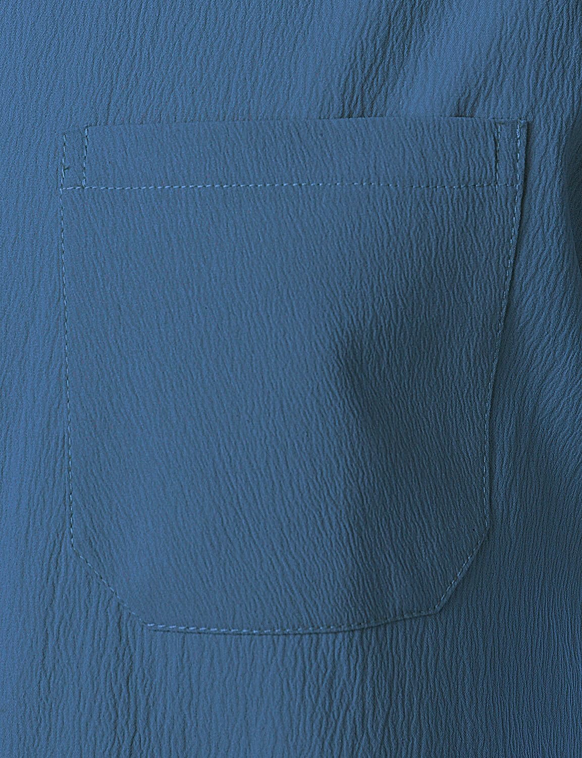 image:imageJEMITOP Mens Stretch Wrinkle Free Texture ShirtsDark Blue