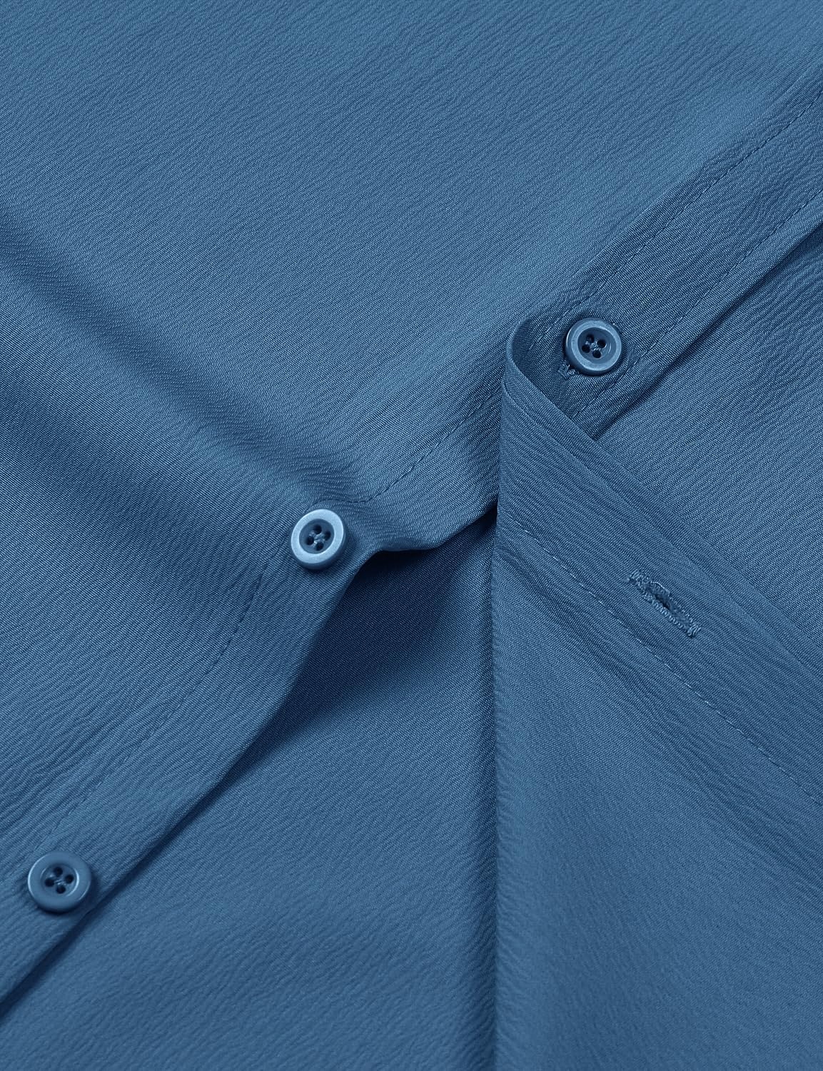image:imageJEMITOP Mens Stretch Wrinkle Free Texture ShirtsDark Blue