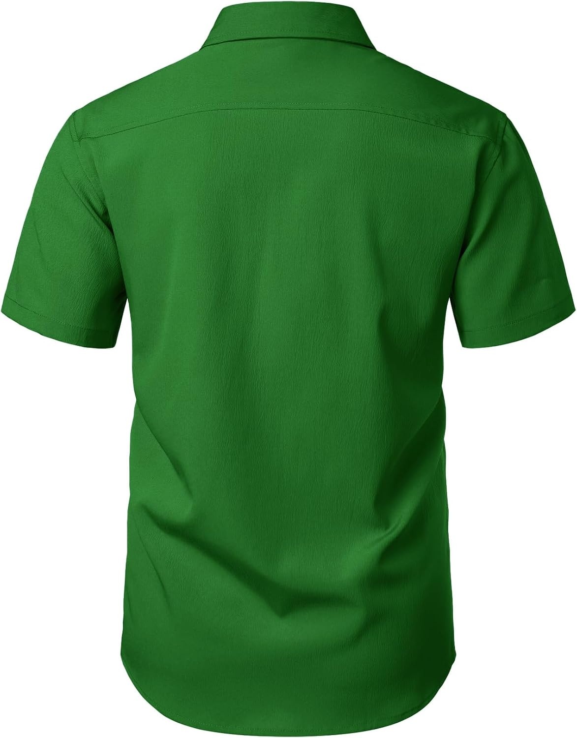 image:imageJEMITOP Mens Stretch Wrinkle Free Texture ShirtsGreen
