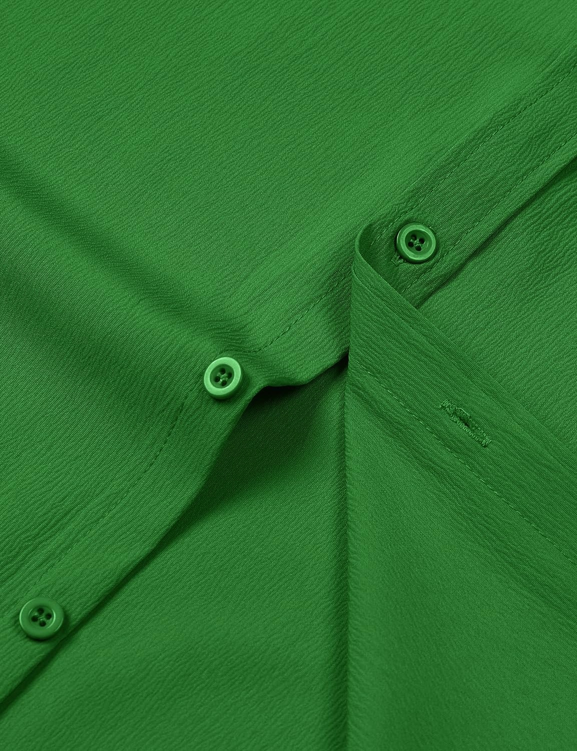 image:imageJEMITOP Mens Stretch Wrinkle Free Texture ShirtsGreen