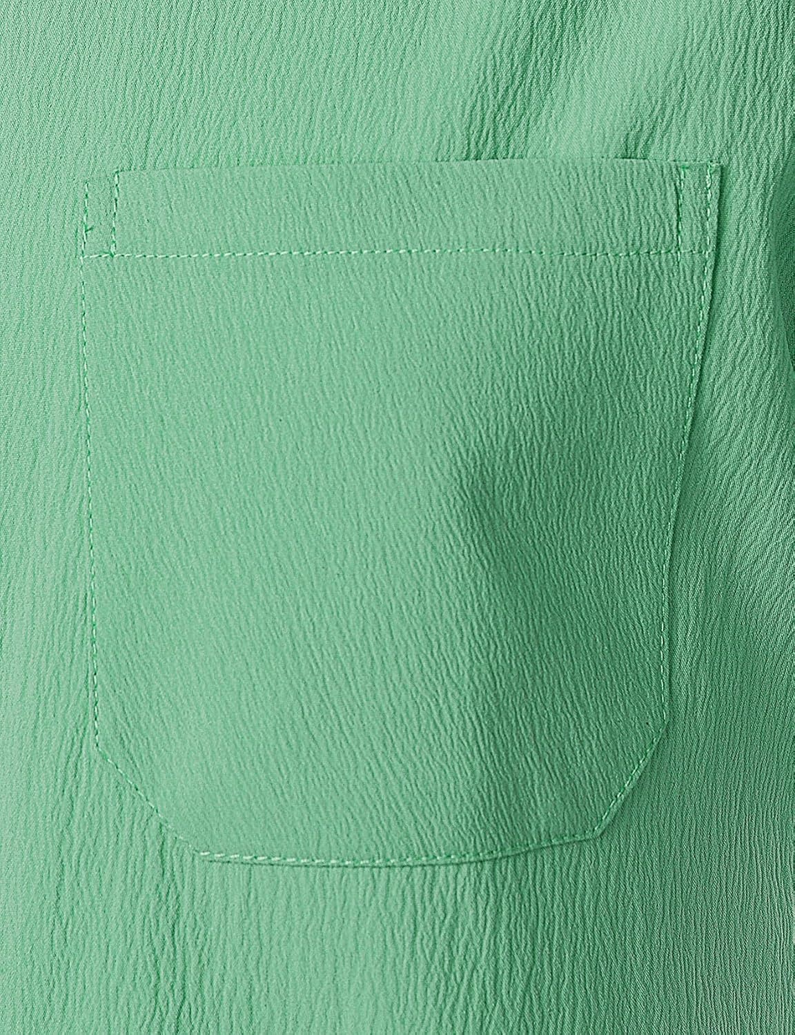 image:imageJEMITOP Mens Stretch Wrinkle Free Texture ShirtsMint Green