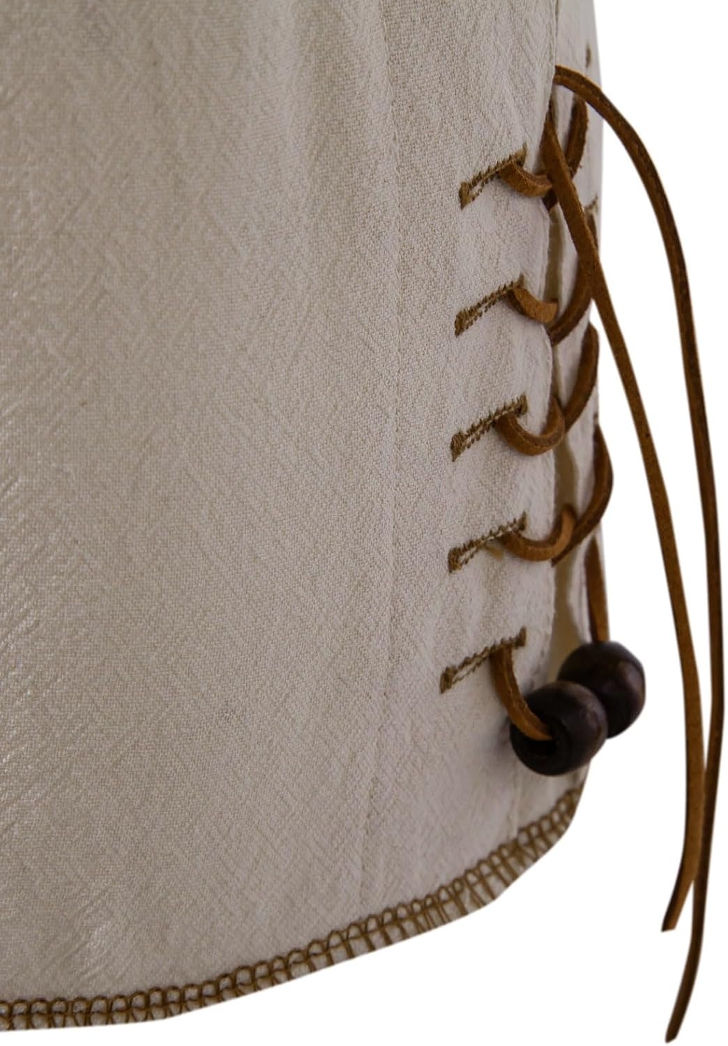 image:imageJEMITOP Mens Vintage Short Sleeve Renaissance ShirtBeige