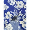 JEMITOP Mens Casual Cuban Collar Hawaiian Shirts(Royal Blue)