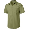 JEMITOP Mens Stretch Wrinkle Free Texture Shirts(Army Green)