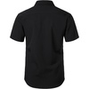 JEMITOP Mens Stretch Wrinkle Free Texture Shirts(Black)