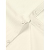 JEMITOP Mens Stretch Wrinkle Free Texture Shirts(Cream White)