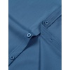 JEMITOP Mens Stretch Wrinkle Free Texture Shirts(Dark Blue)