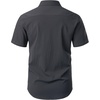 JEMITOP Mens Stretch Wrinkle Free Texture Shirts(Dark Grey)