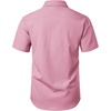 JEMITOP Mens Stretch Wrinkle Free Texture Shirts(Dusty Pink)