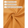 JEMITOP Mens Stretch Wrinkle Free Texture Shirts(Gold)