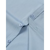 JEMITOP Mens Stretch Wrinkle Free Texture Shirts(Light Blue)