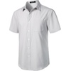 JEMITOP Mens Stretch Wrinkle Free Texture Shirts(Light Grey)
