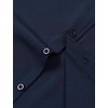 JEMITOP Mens Stretch Wrinkle Free Texture Shirts(Navy Blue)