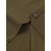 JEMITOP Mens Stretch Wrinkle Free Texture Shirts(Olive Green)