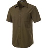 JEMITOP Mens Stretch Wrinkle Free Texture Shirts(Olive Green)